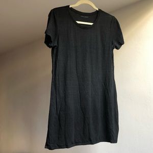 Linen Crew Neck Long Tee
